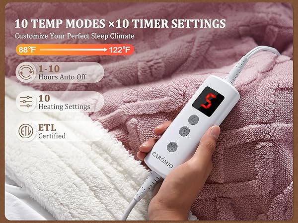 Heated Electric Blanket Heating throw