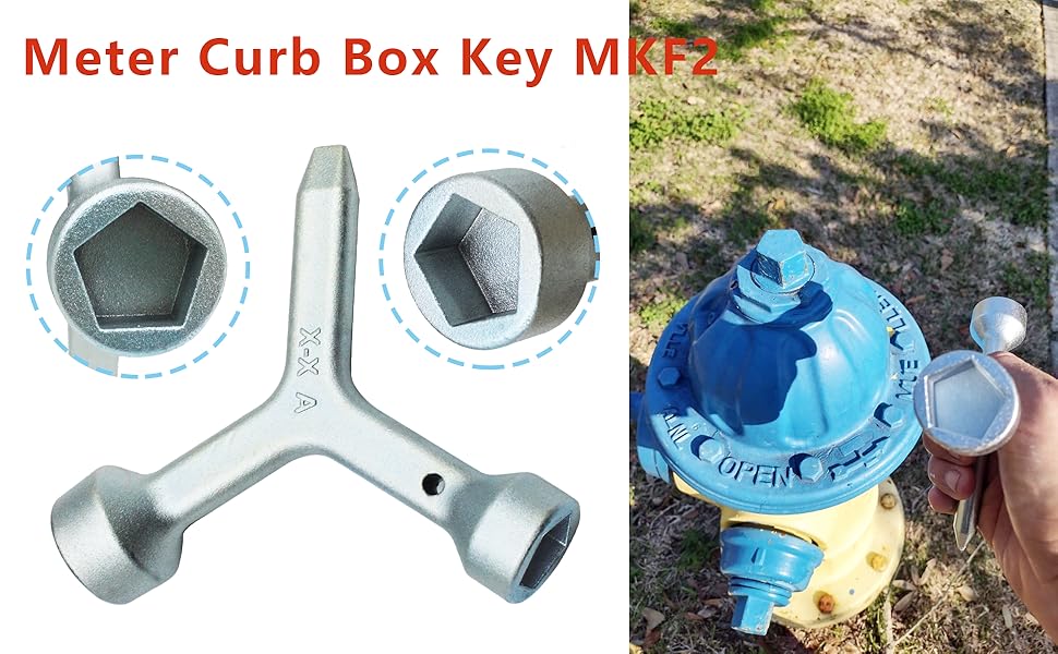  meter curb box key