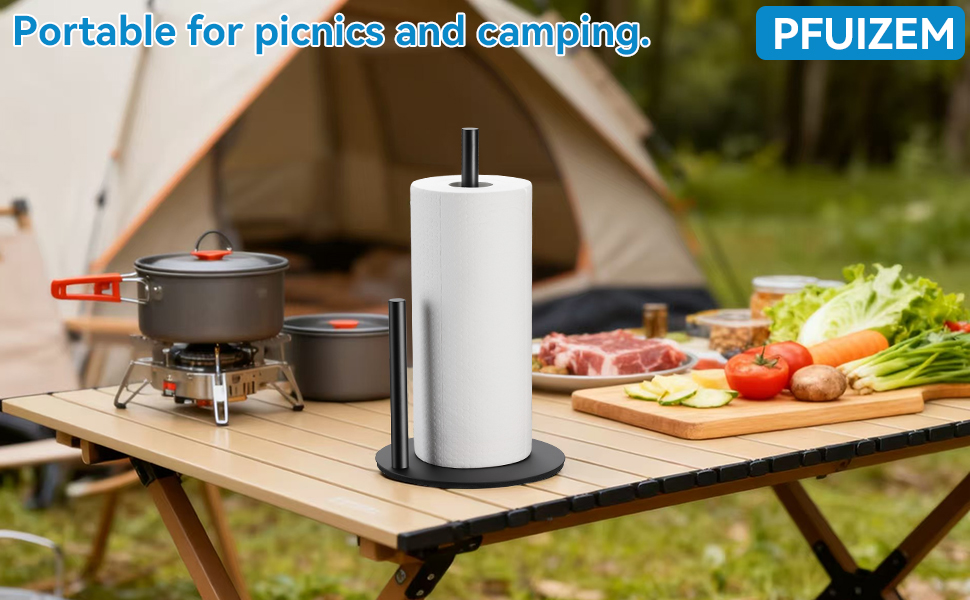 Portable for picnics and camping.