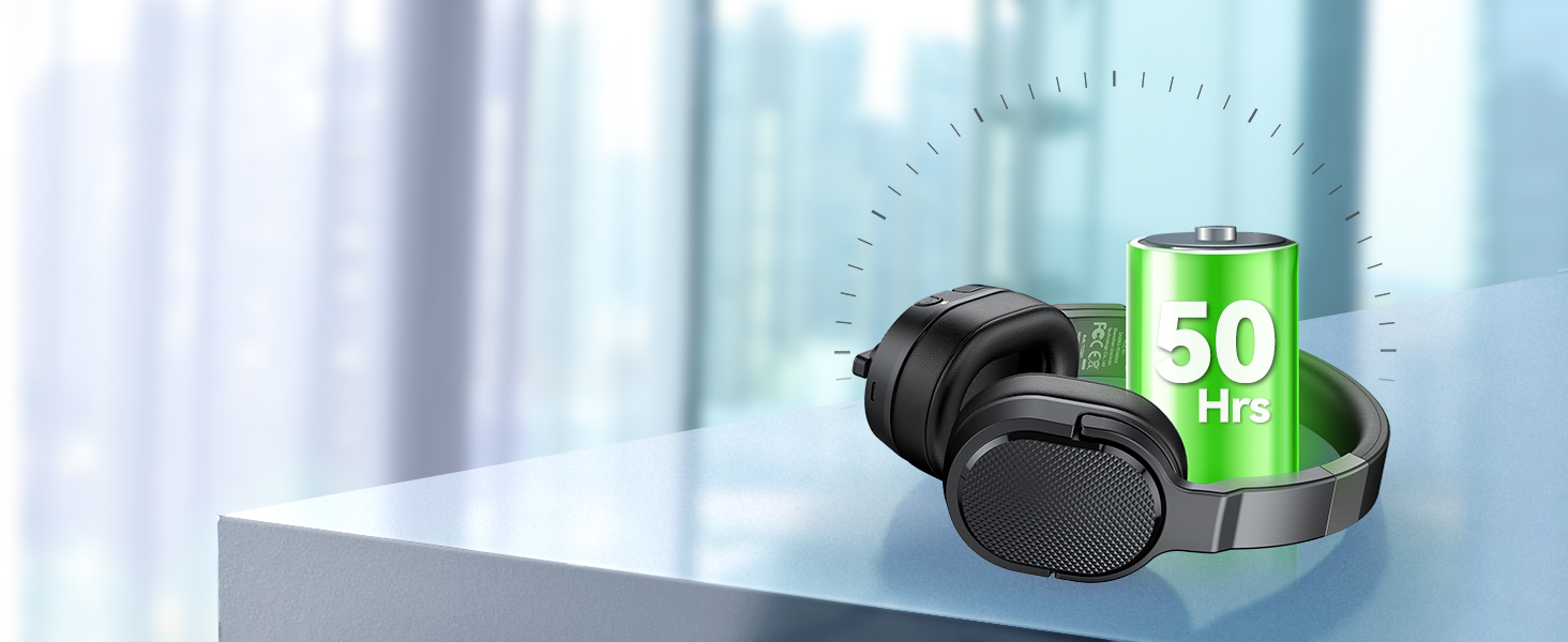 Up to 50 Hours of Talk Time