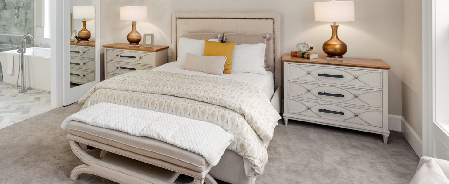 matte black cabinet pulls