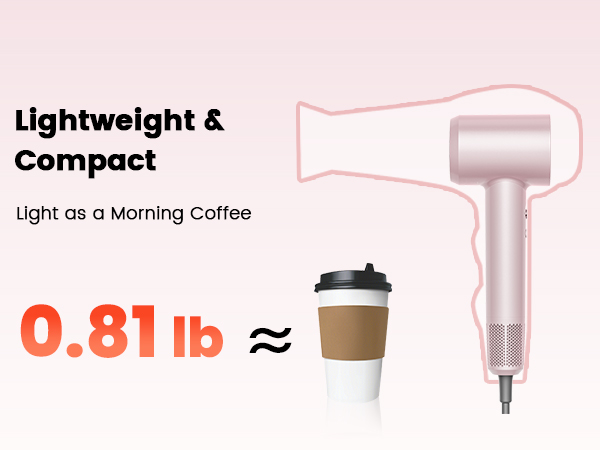 lightweight hair dryer