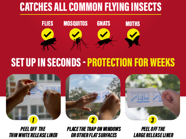 Set up in seconds - protection for weeks