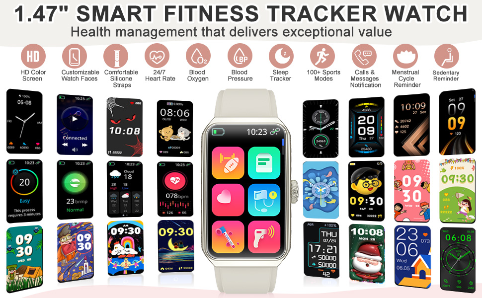 fitness tracker with blood pressure heart rate blood oxygen monitor