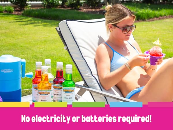 easy to make the ice texture you need every single time