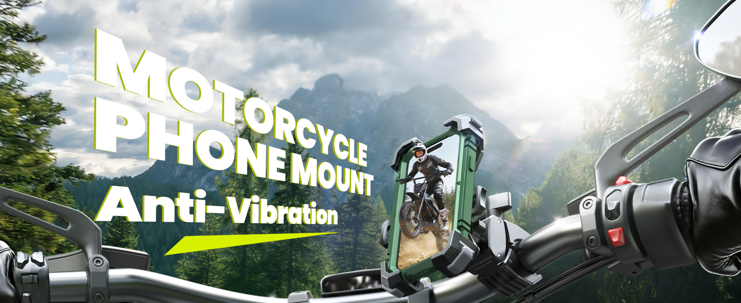 motorcycle phone mount