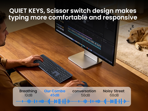 quite keyboard and mouse
