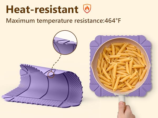 Heat Resistant &amp;amp; Non-Slip Kitchen Trivet for Countertop Table Protection