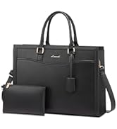 LOVEVOOK Laptop Tote Bag for Women, Office Work Bag Briefcase fit for 15.6 inch Laptop, Large Cap...