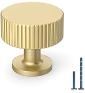 KNOKLOCK 10 Pack Kitchen Cabinet Knobs Brushed Gold Dresser Knobs Drawer Knobs Kitchen Cabinet Ha...