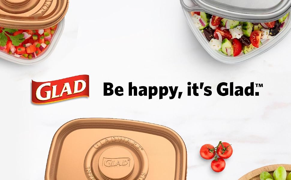 Glad, Gladware, Containers, Food Storage, Airtight, Seal, BPA Free, Lunch, Dishwasher safe