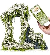 Warmtree Realistic Miniature Vines Simulation Vine Miniature Plants for DIY Mini Model Railway Fa...