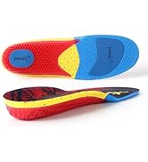 Work Heavy Duty Support Pain Relief Insoles-Shock Absorption-Cushioning 220+ lbs Medium Arch Supp...