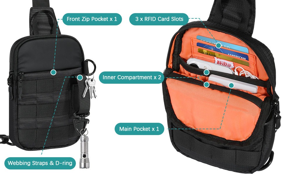 sling bag for men crossbody bag men sling bag shoulder bag for men tactical sling bag