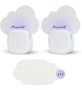 Aspectek Sticky Fly Trap for Indoor, Plug-in Blue Light Bug Trap, Odorless, Noiseless, Chemicales...