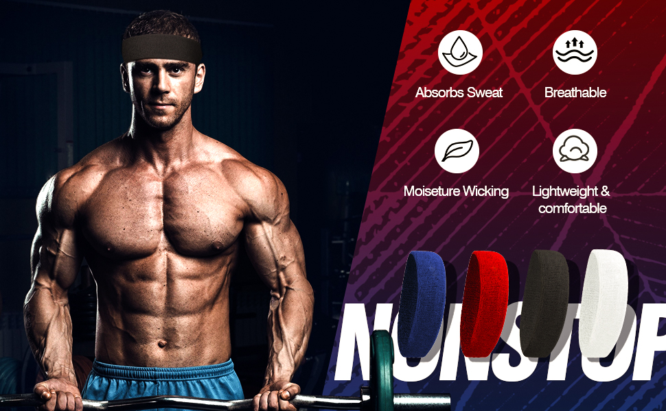 men's sweat headband