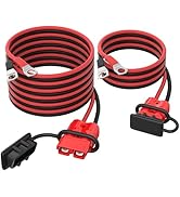 RVBOATPAT 175A Battery Quick Disconnect Connector with 14FT 2AWG Copper Wiring Quick Disconnect W...