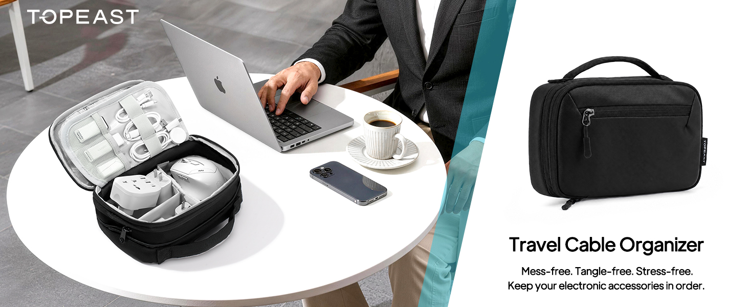 Cable Organizer Travel Case