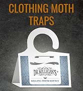 Dr. Killigan's Premium Clothing Moth Traps with Pheromones Prime | Organic Clothes Moth Trap with...