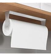 Paper Towel Holder Under Cabinet, Wall Mount Paper Towel Holder for Kitchen Bathroom, Stainless S...