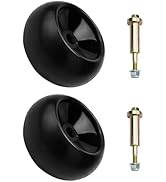 ILONPA M111489 Deck Wheel for John Deere AM116299 AM133602 M11149 MTD 734-04039 753-04856A RZT50 ...