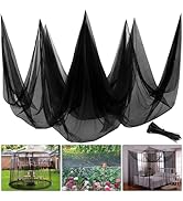 Unves Mosquito Netting, 39 x 10 Ft Mosquito Net for Patio Insect Bird Netting for Garden Protecti...