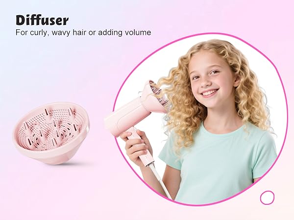 hair dryer with diffuser
