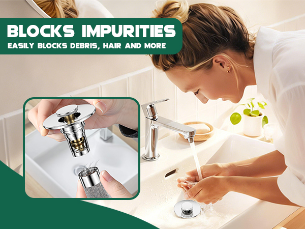3 in 1 Sink Drain Strainer