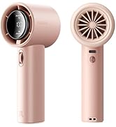 JISULIFE Portable Handheld Fan, Speed(1-100) Adjustable Turbo Mini and 3600mAh Battery Rechargeab...