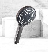 OFFO Handheld Shower Head, 6-Mode High Pressure Handheld Sprayer High Flow Large Powerful Boostin...