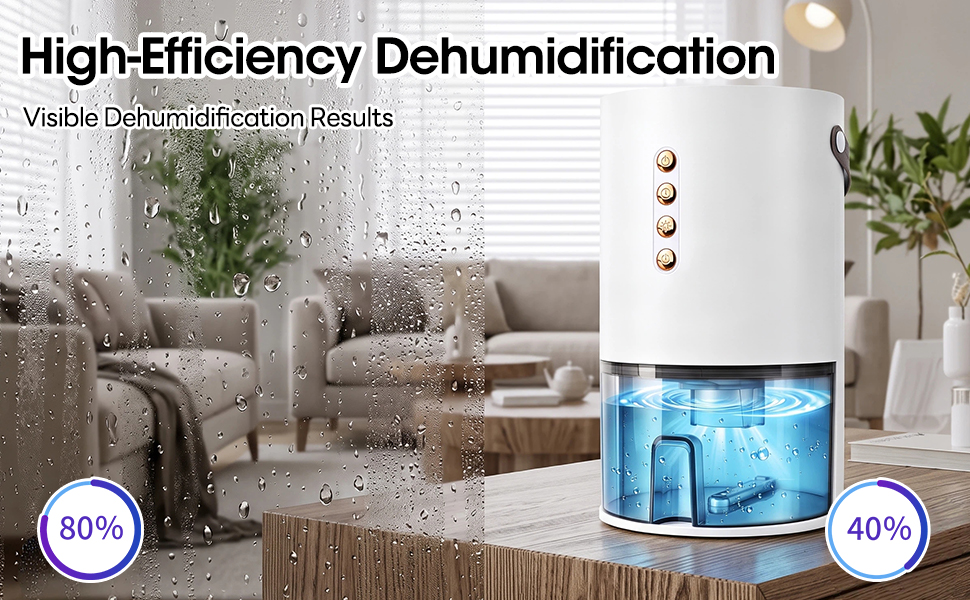 Higt-efficiency dehumidification