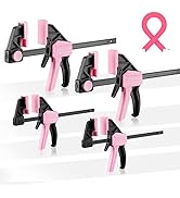 WORKPRO Mini Bar Clamps for Woodworking, 6