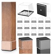 Square Chair Leg Sliders for Carpet, Furniture Sliders Chair Glides Carpet Protectors, Chair Leg ...