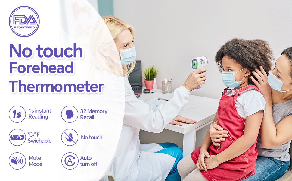 No Touchu Forehead Thermometer