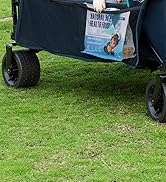 TIMBER RIDGE Beast Wagon 26&amp;#34; W Extra Wide All Terrain Folding w/Big Wheels