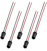 5PCS 194 Bulb Socket with Extension Harness for Connecting T10 Car LED Bulbs/CLR/Halogen,T10 Bulb...