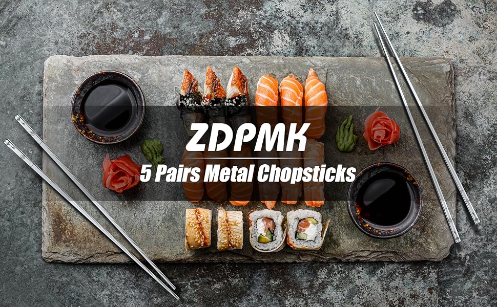 Metal Chopsticks - Reusable Stainless Steel Chopsticks chopsticks reusable metal chopsticks korean