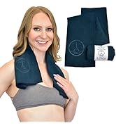 Tatago Hot Yoga Sweat Towel &amp; Yoga Hand Towel-Soft &amp; Absorbent, Quick Drying Microfiber Hot Yoga ...