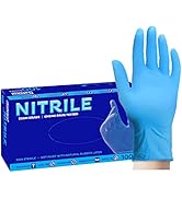 SAFEKO Nitrile Gloves | Blue | 4 Mil | Latex Free, Powder Free | SK-1012-NEF-BL