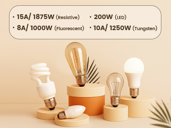 remote light switches suitable for controlling various lamps and compatible bulbs