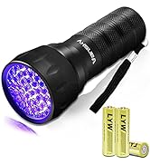 Black Light Flashlite, Vansky 21 LED UV Light Flashlight 395nm Ultraviolet Blacklight Pet Urine D...