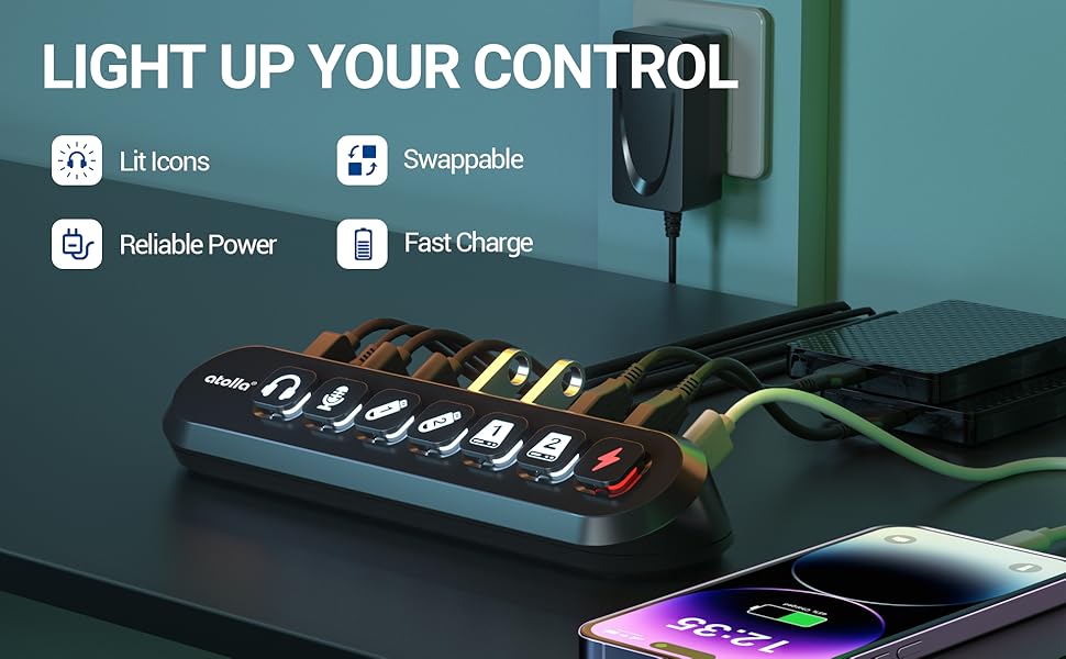 atolla powered usb hub