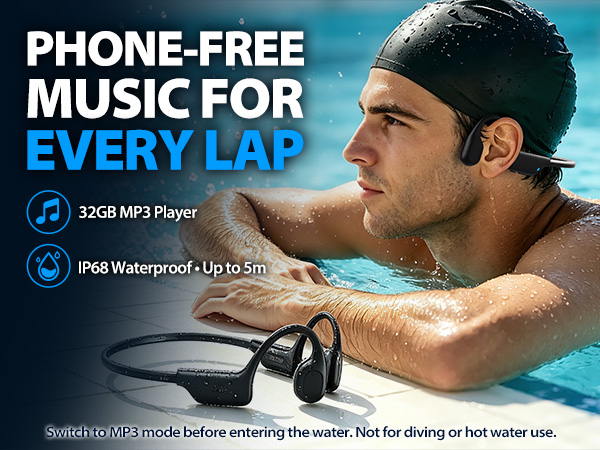 PHONE-FREE MUSIC FOR EVERY LAP