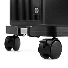 cpu stand casters wheels 