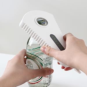 Open soda bottle cap