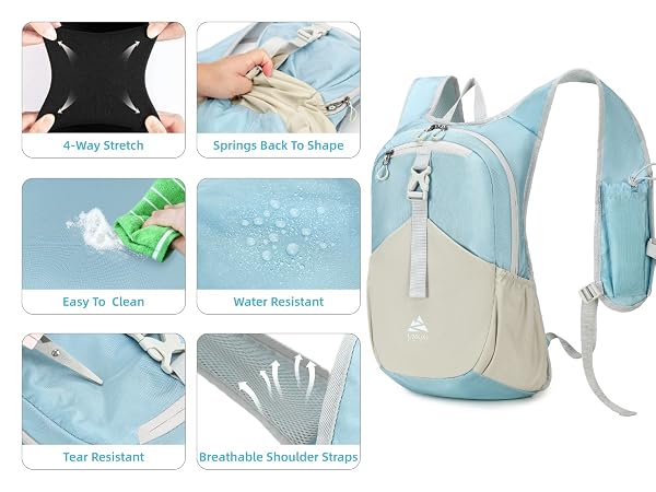 small hiking backpack