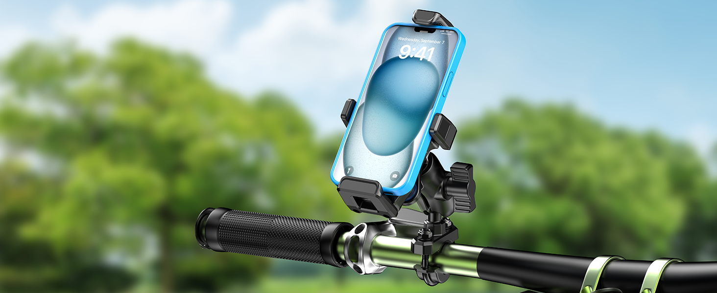 motorcycle cell phone holder