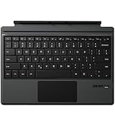 Qulose Surface Pro Keyboard, Bluetooth Keyboard with Precision Trackpad for Microsoft Surface Pro...
