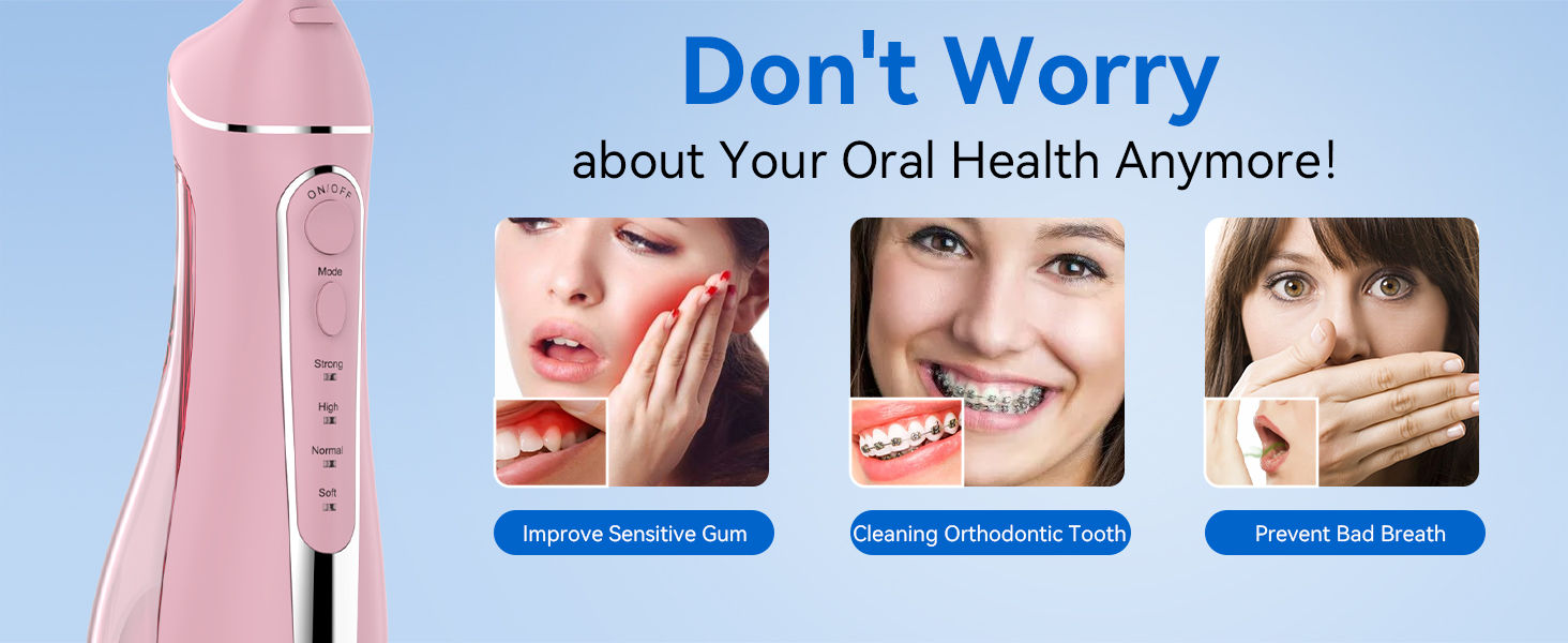 portable water flosser