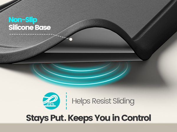 mouse pad with wrist support